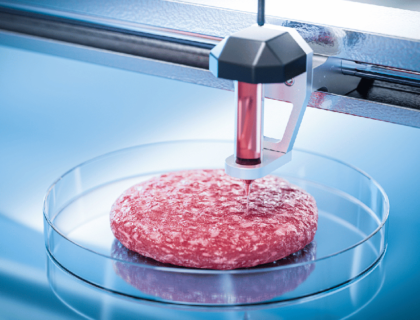3d meat Κρέας παραγόμενο σε εργαστήριο! Το μέλλον της διατροφής;