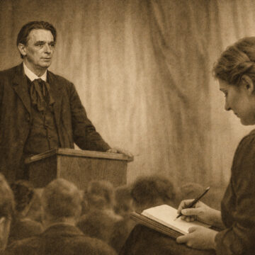 Ο ρόλος των στενογράφων στο έργο του Rudolf Steiner